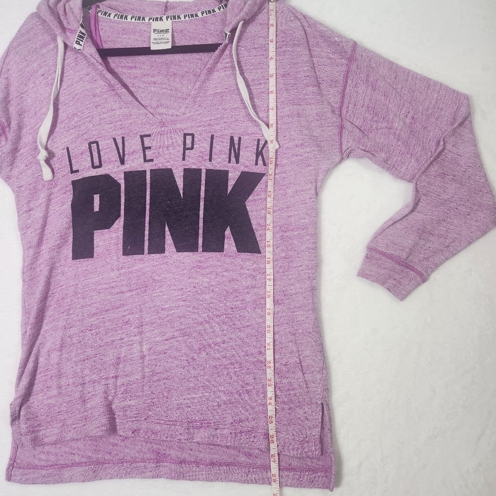 Love Pink By Victoria's Secret Hoodie Sweatshirt, size Small - Picture 7 of 9